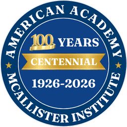 Logo American Academy McAllister Institute of Funeral Services